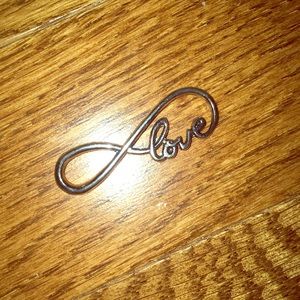 infinity/love pendant